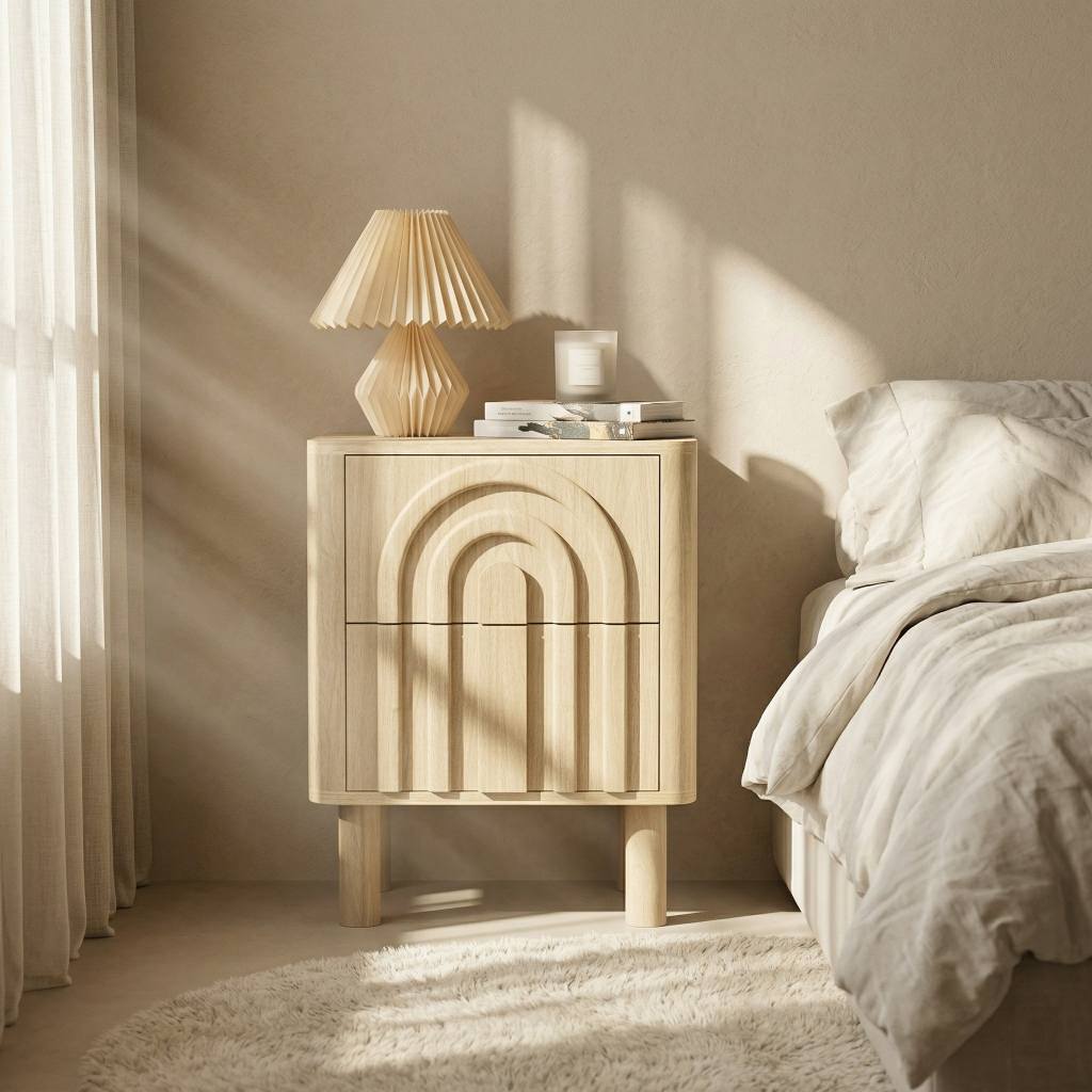 Serene Bedside Table